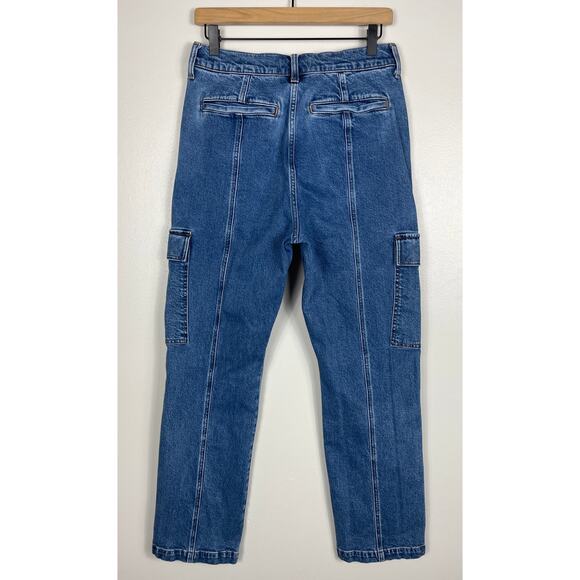Madewell The '90s Straight Utility Jean in Densmore Wash Size 28 Tomboy Chic Y2K - Picture 10 of 16